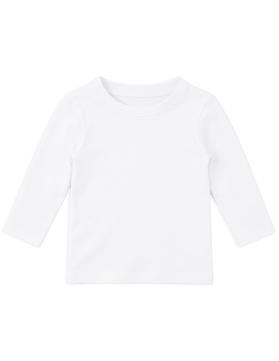 Playera manga larga para bebé Playera manga larga para bebé