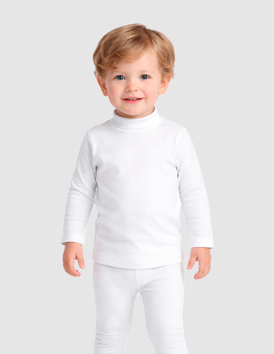 Playera manga larga para bebé 2