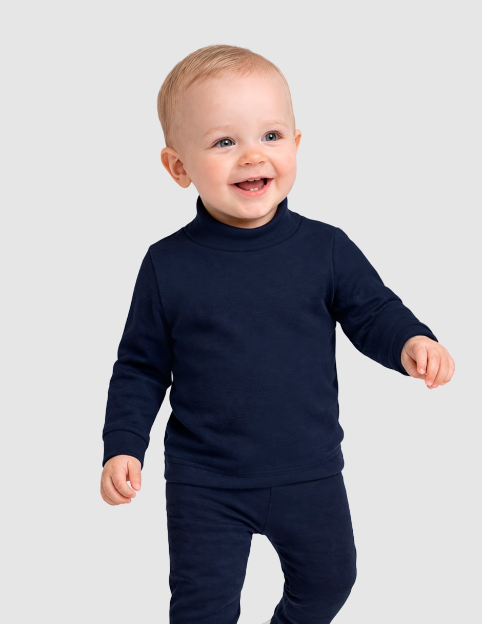 Playera manga larga para bebé 4