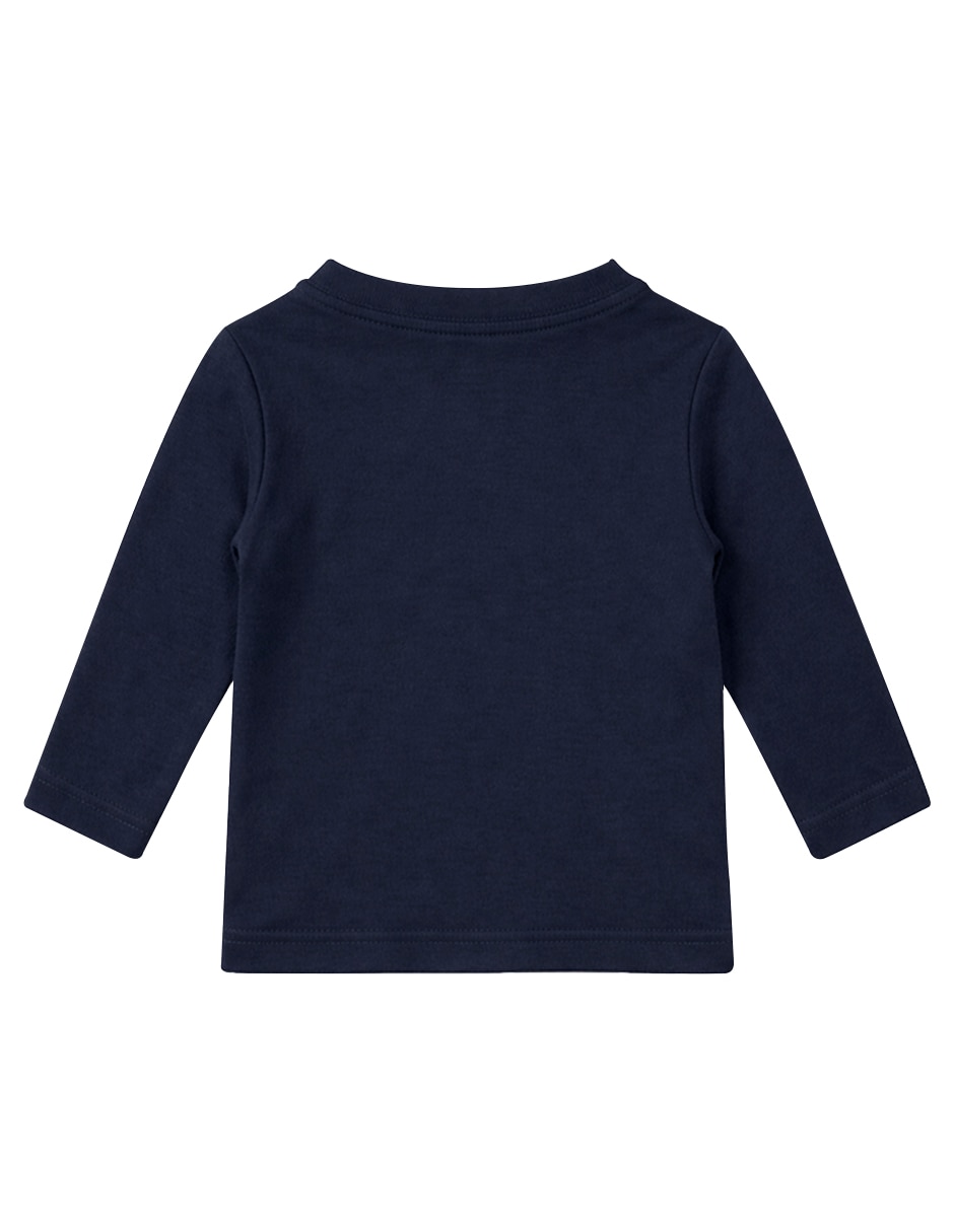 Playera manga larga para bebé 4