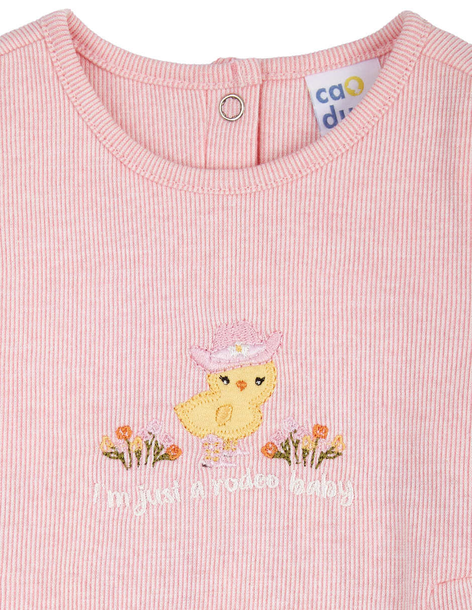 Vestido manga cap para niña 3