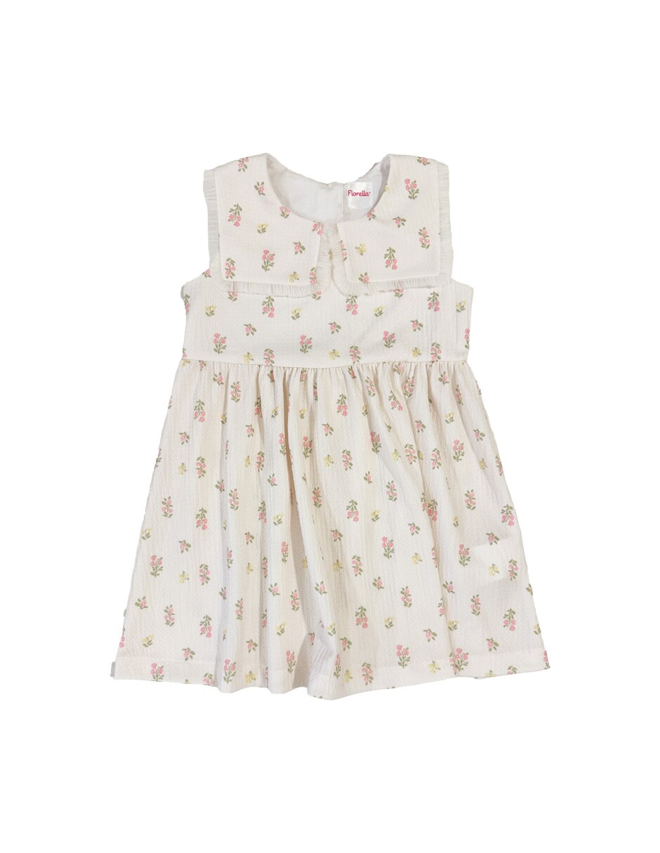 Conjunto vestido casual fiorella para niña