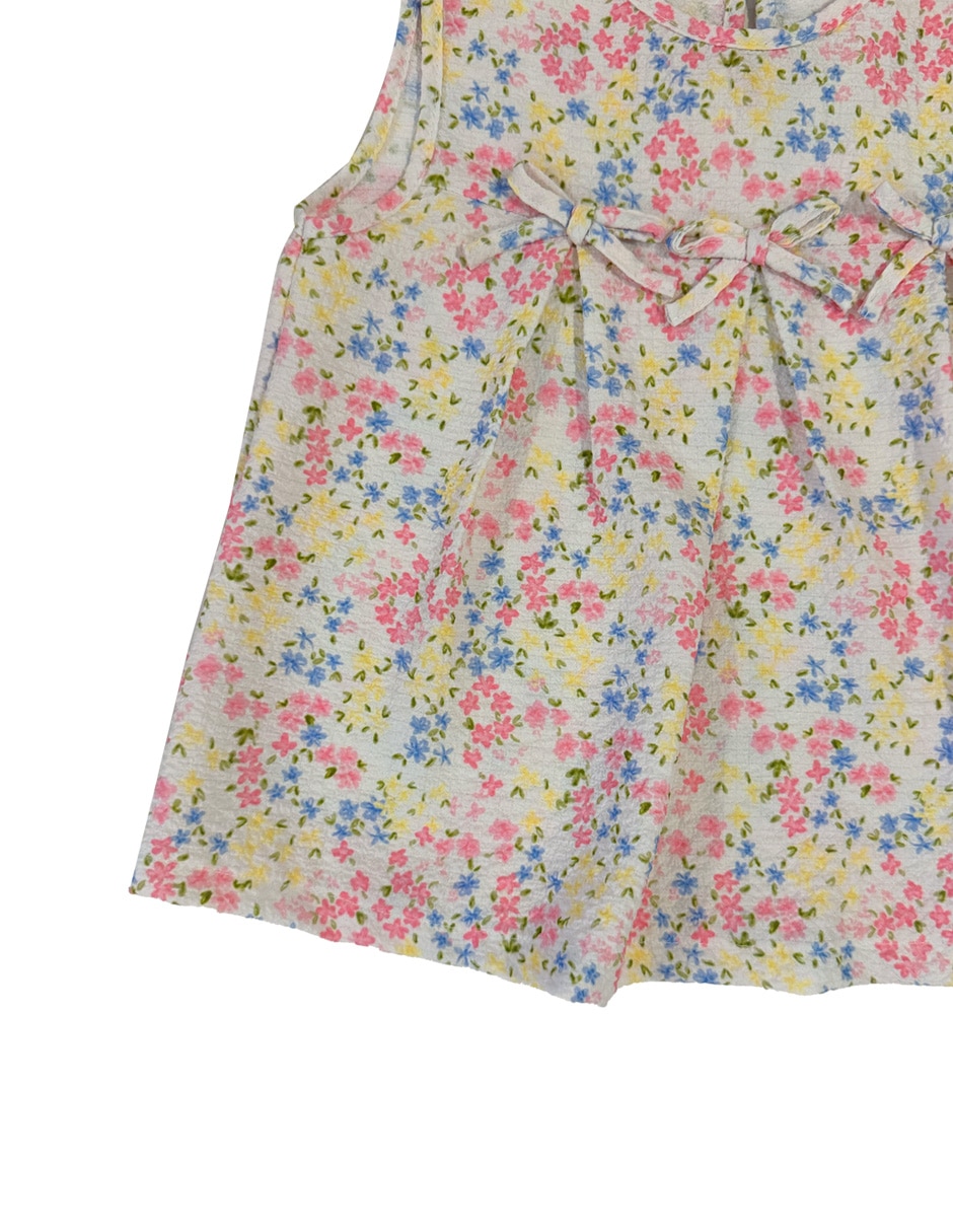 Conjunto short casual para niña 2