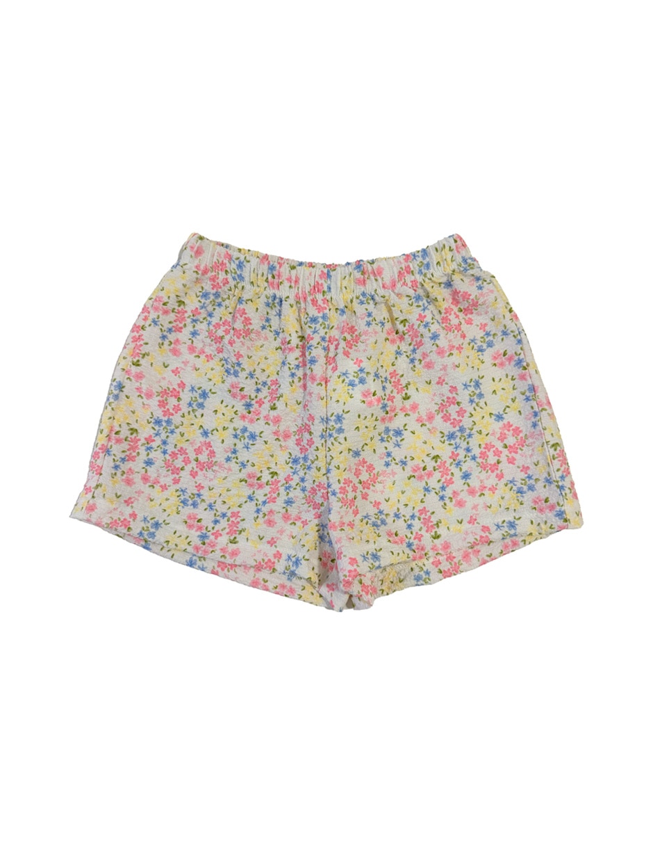 Conjunto short casual para niña 4