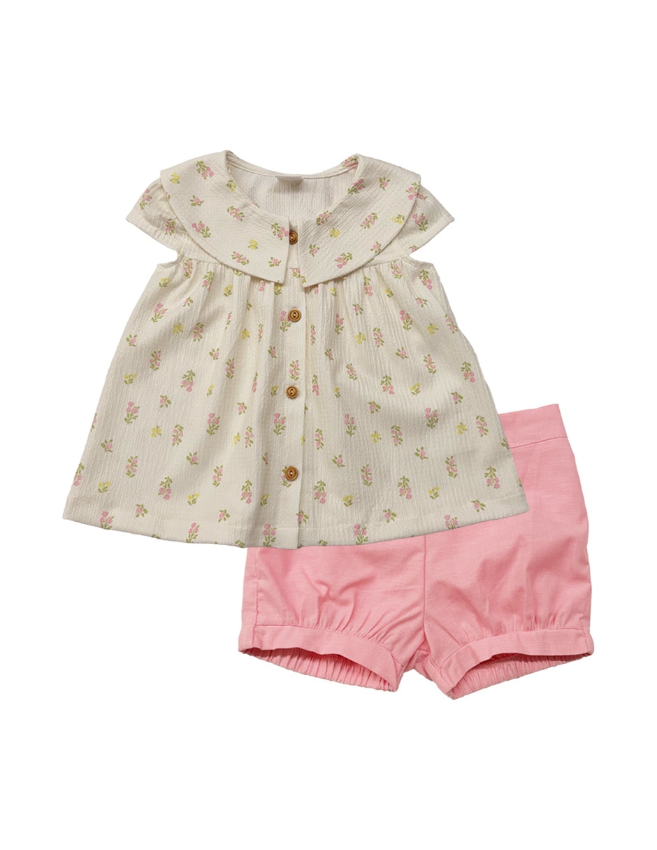 Conjunto de algodón para niña Conjunto de algodón para niña