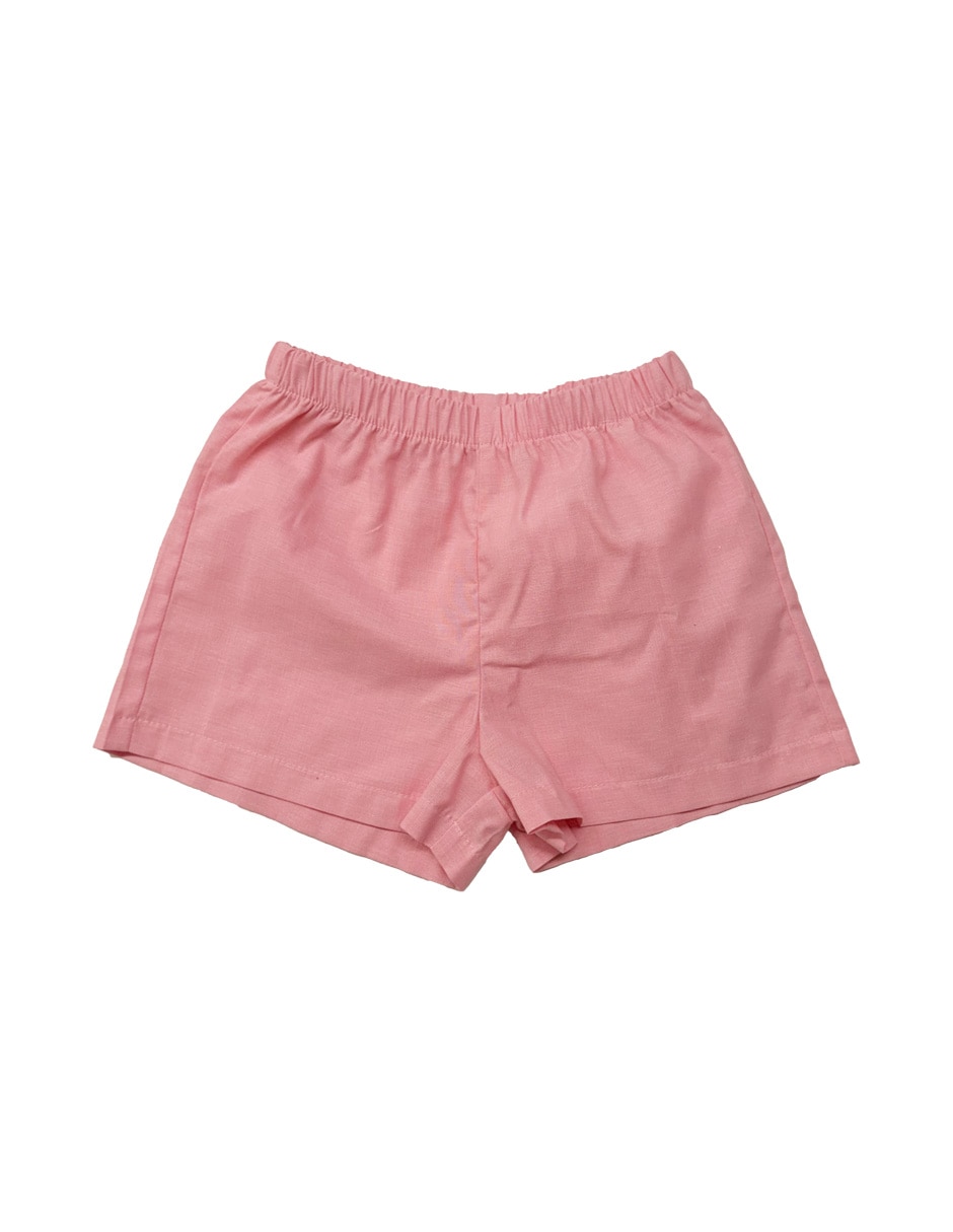 Conjunto short casual fiorella de algodón para niña