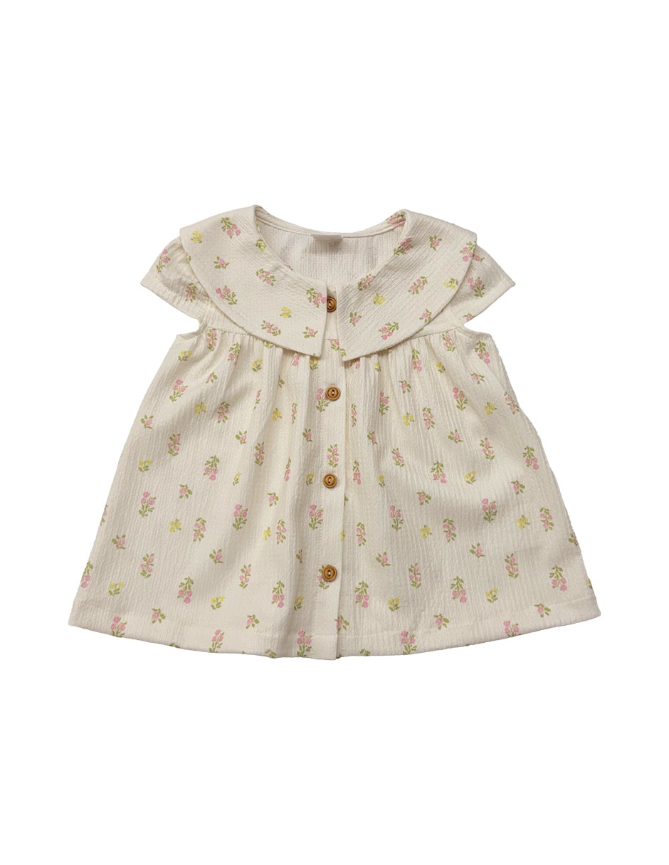 Conjunto short casual fiorella de algodón para niña