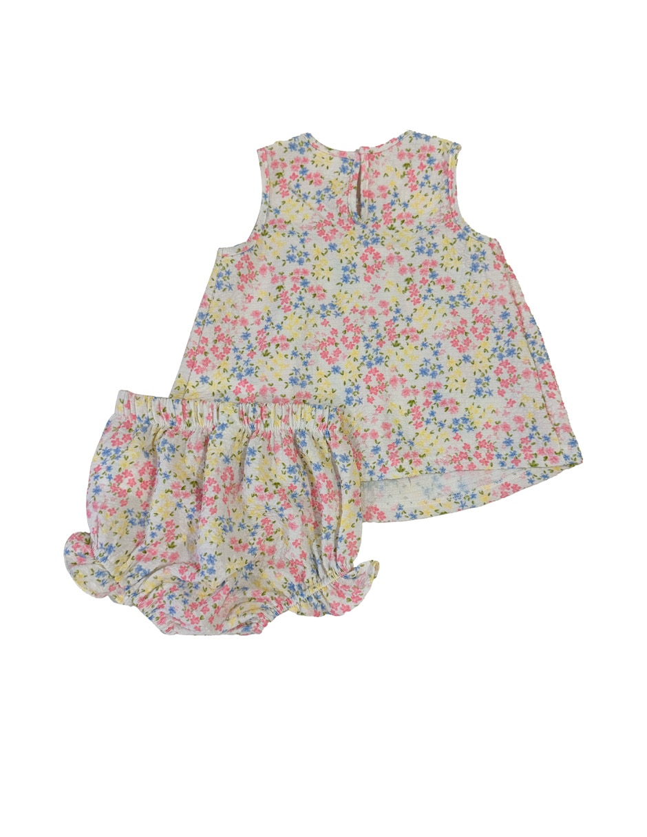 Conjunto short casual fiorella para niña