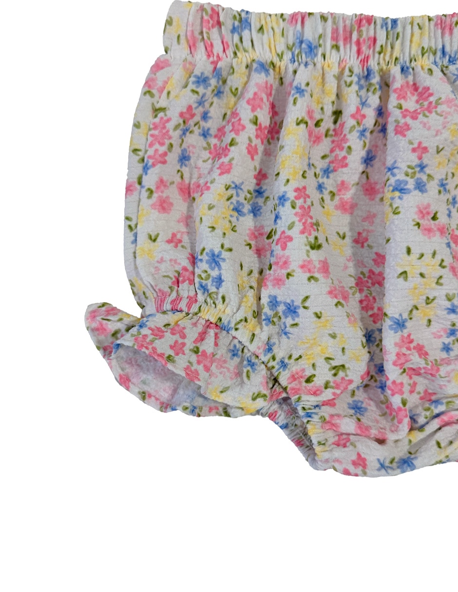 Conjunto short casual fiorella para niña