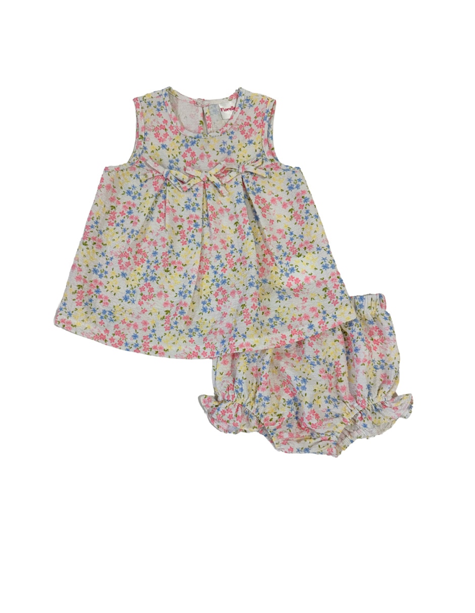 Conjunto short casual para niña
