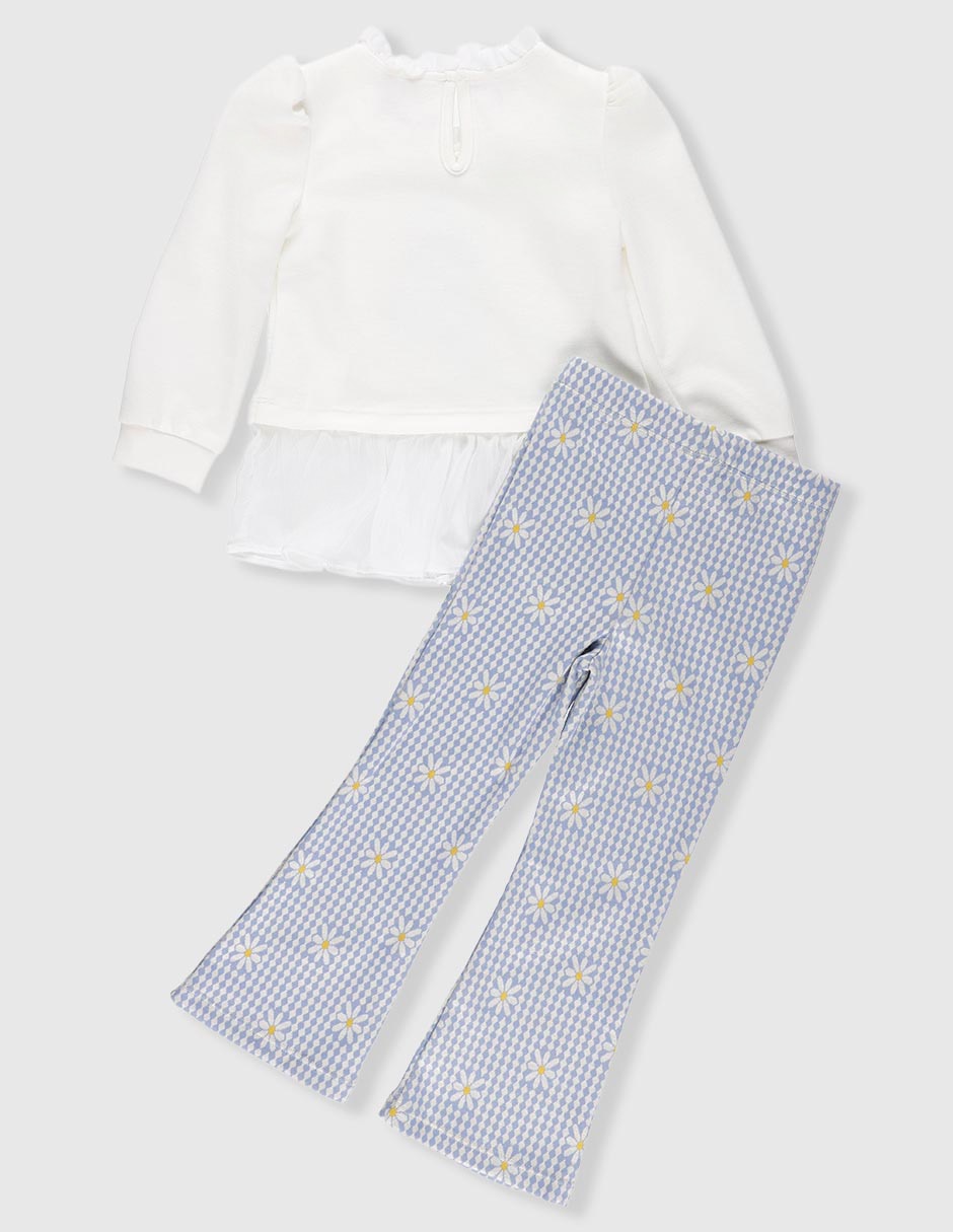 Conjunto legging manga larga para bebé