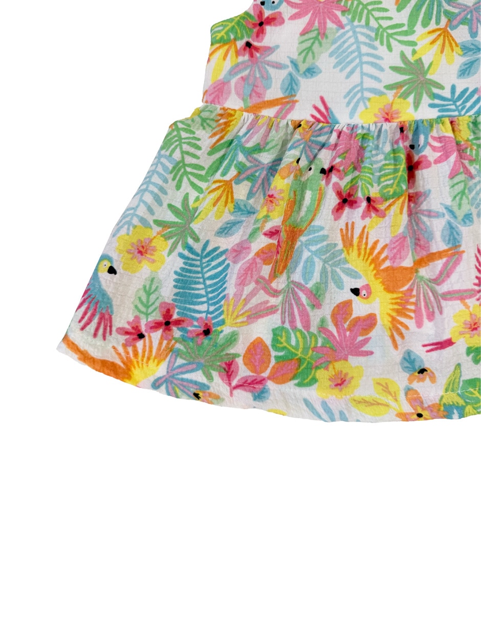 Conjunto short casual fiorella para niña