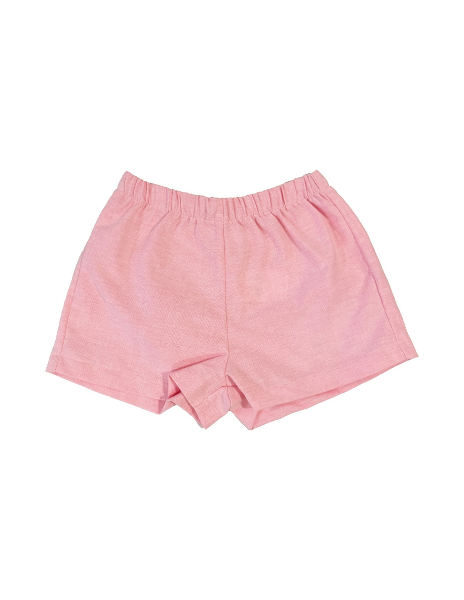 Conjunto short casual fiorella para niña