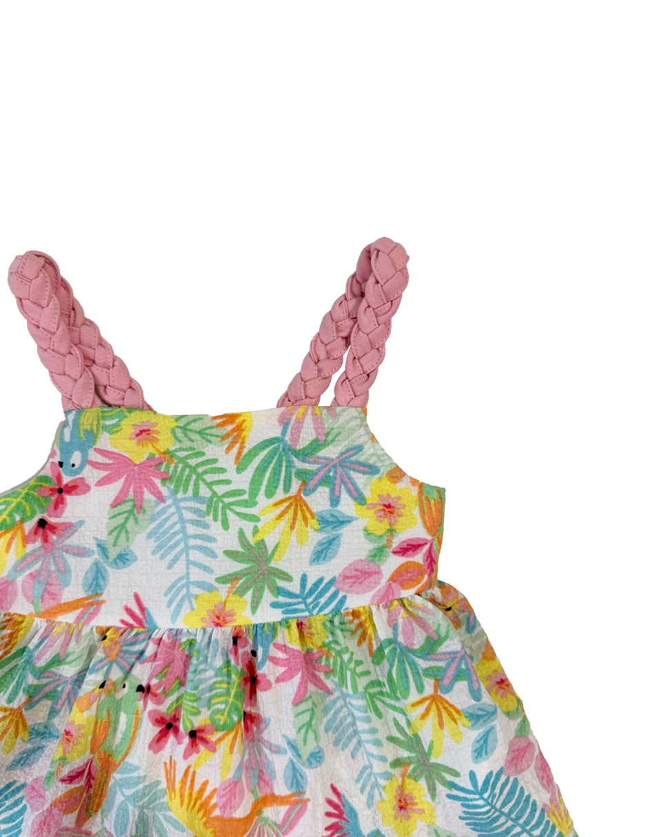 Conjunto short casual fiorella para niña