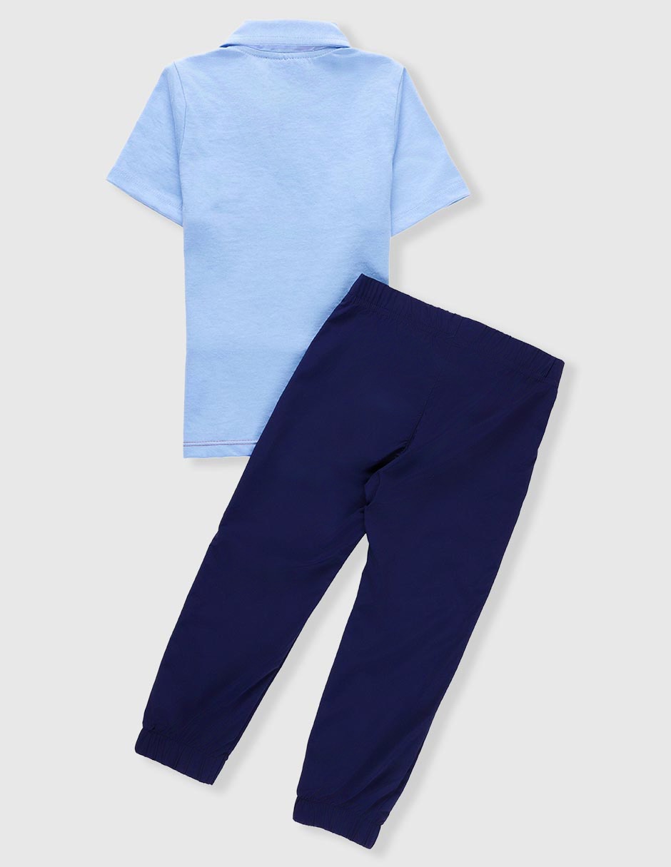 Conjunto pantalón manga corta para bebé