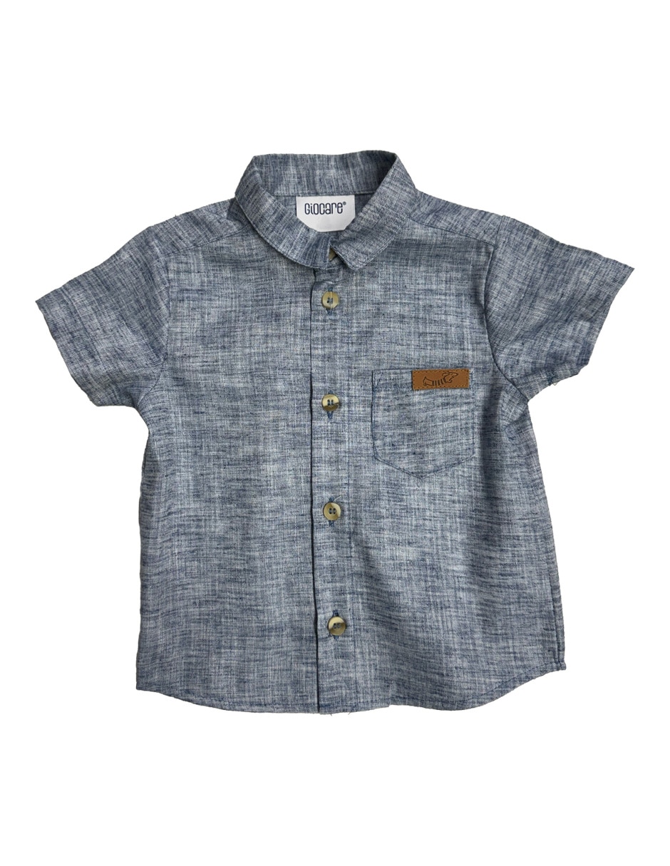 Conjunto short casual giocare de algodón para niño