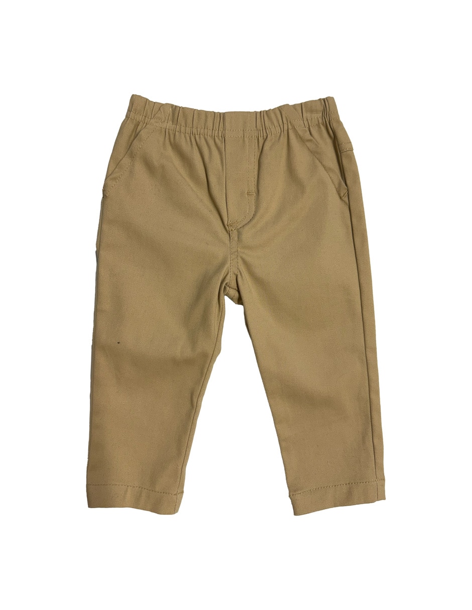 Conjunto pantalón casual giocare de gabardina para niño