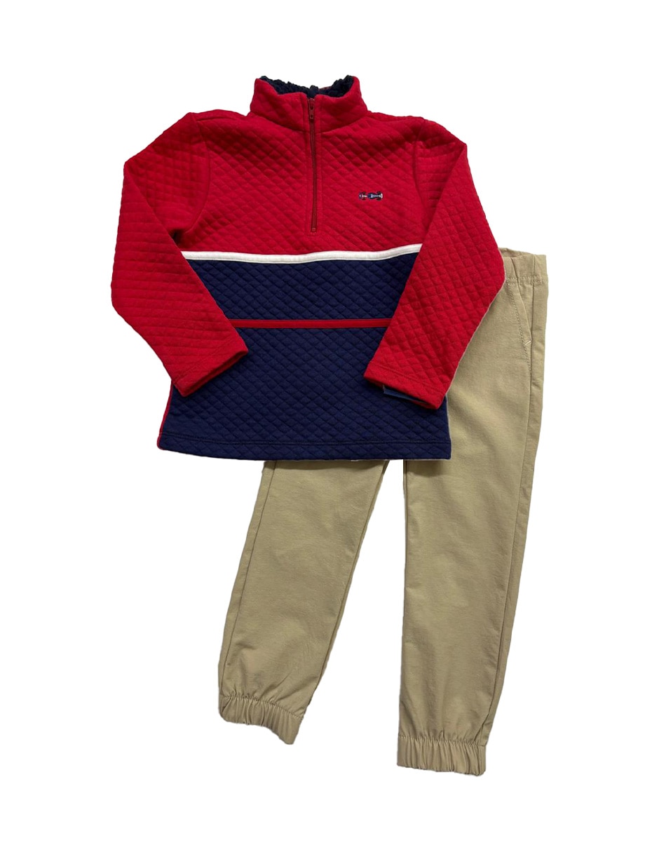 Conjunto pantalón casual para niño