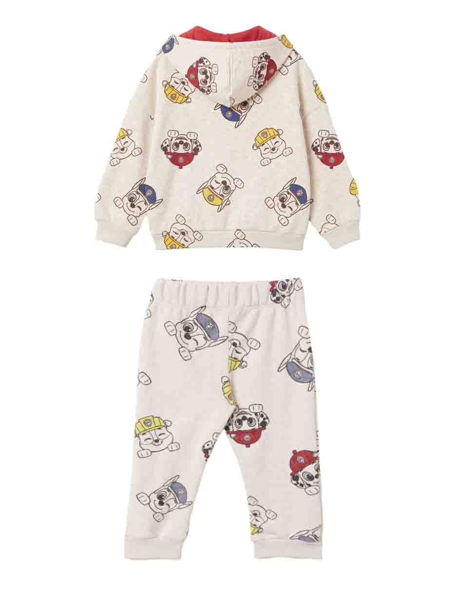 Conjunto pants sudadera casual de algodón para niño 4
