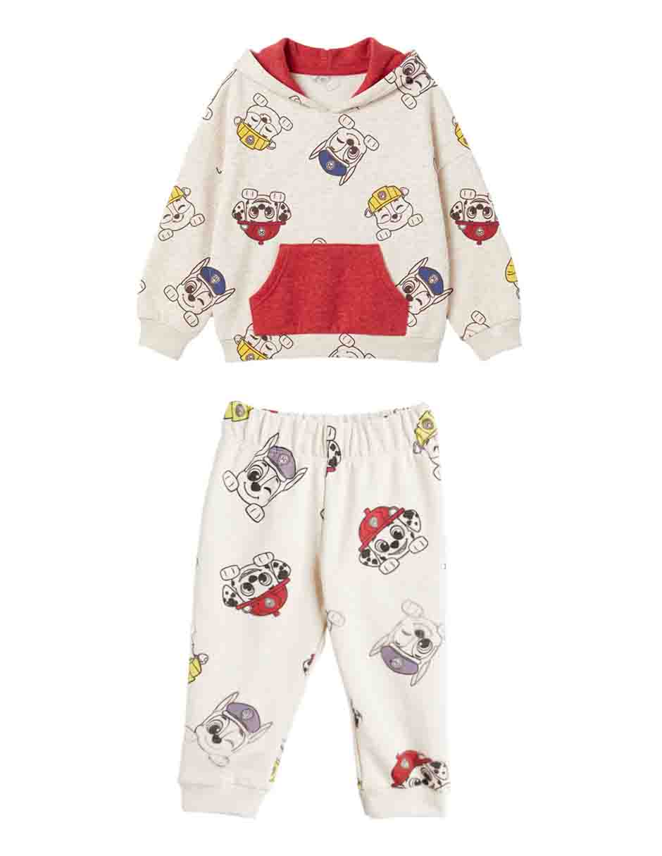 Conjunto pants sudadera casual de algodón para niño Conjunto pants sudadera casual de algodón para niño