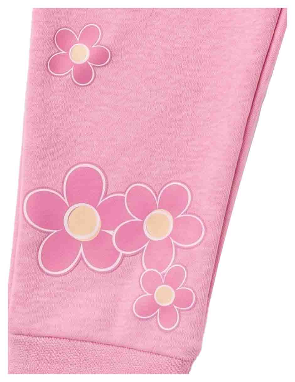 Conjunto pants sudadera casual de algodón para niña 4