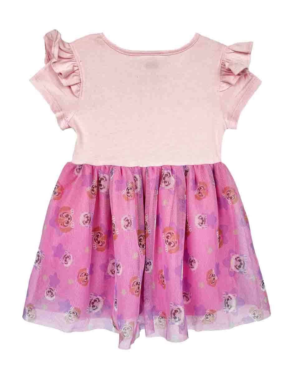 Vestido manga corta para niña 2