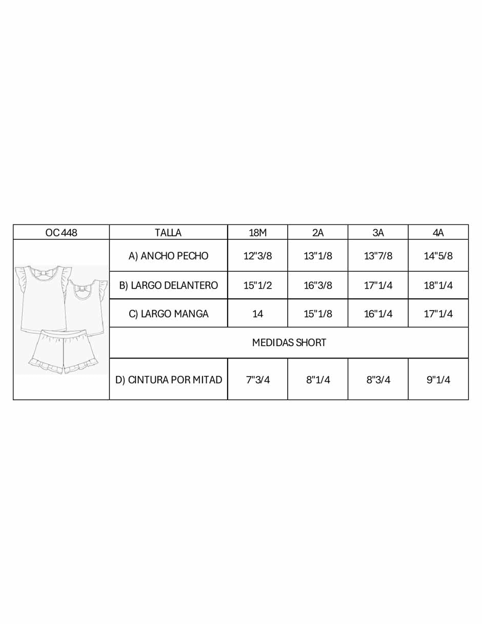 Conjunto Bluey de algodón para bebé niña