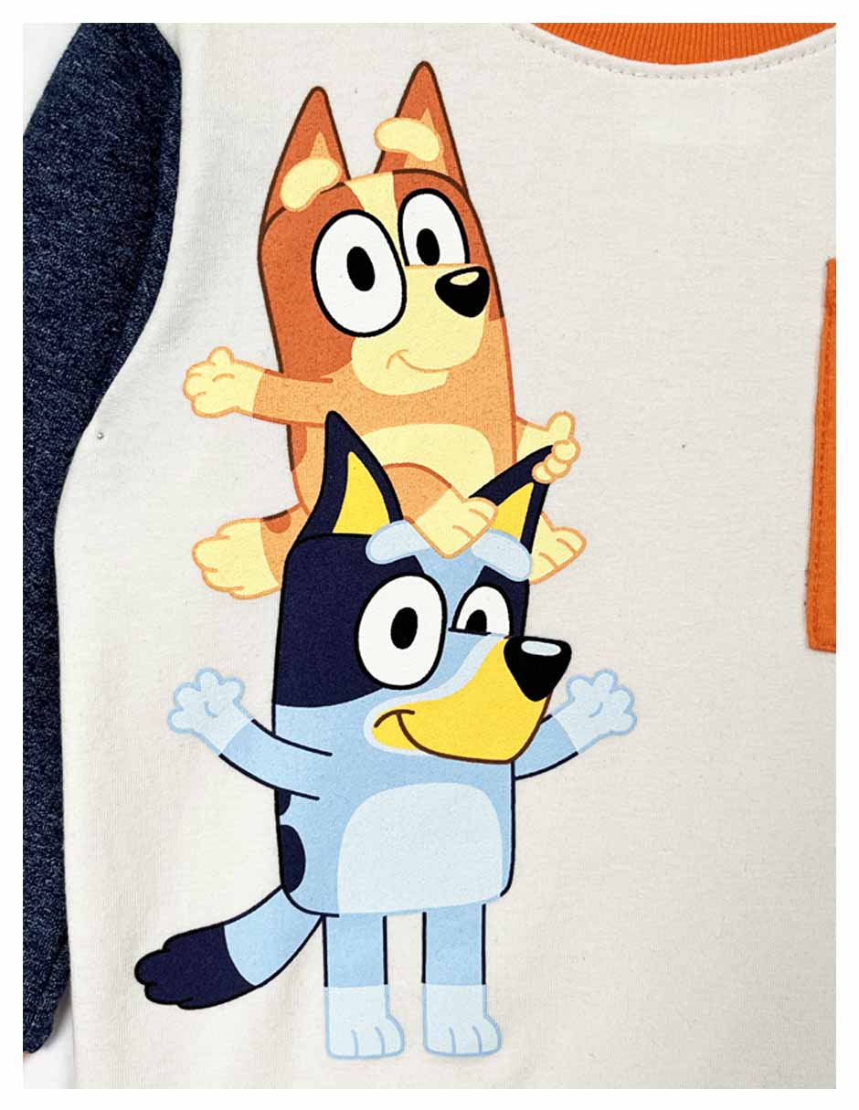 Conjunto Bluey de algodón para bebé niño