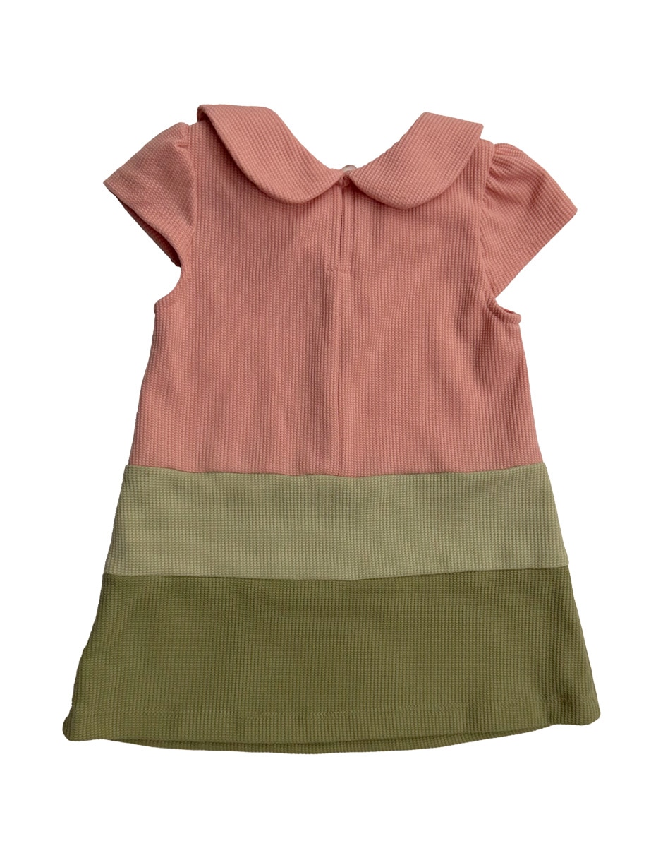 Vestido manga cap para niña 3