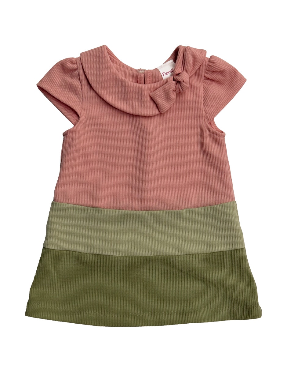 Vestido manga cap para niña Vestido manga cap para niña