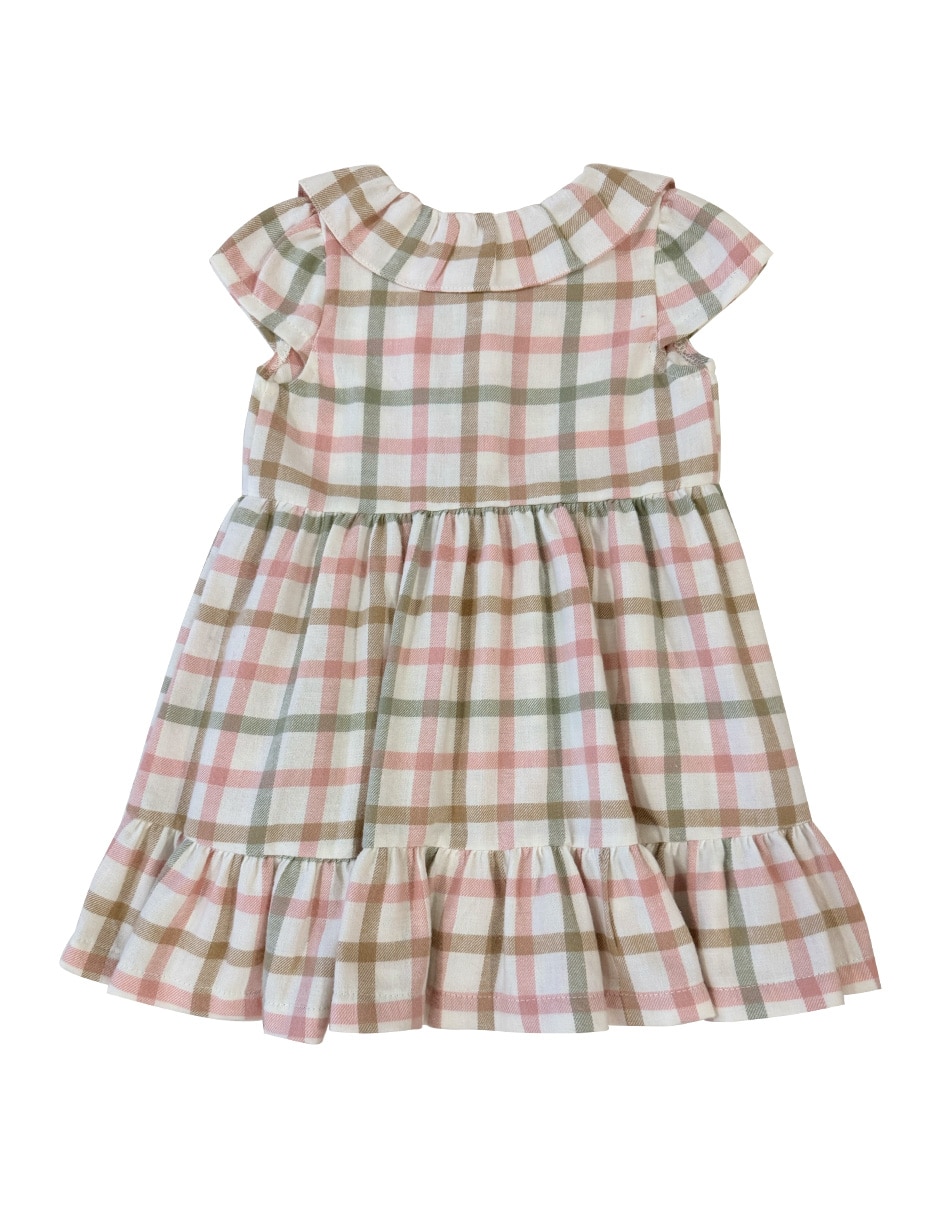 Vestido manga cap para niña 3