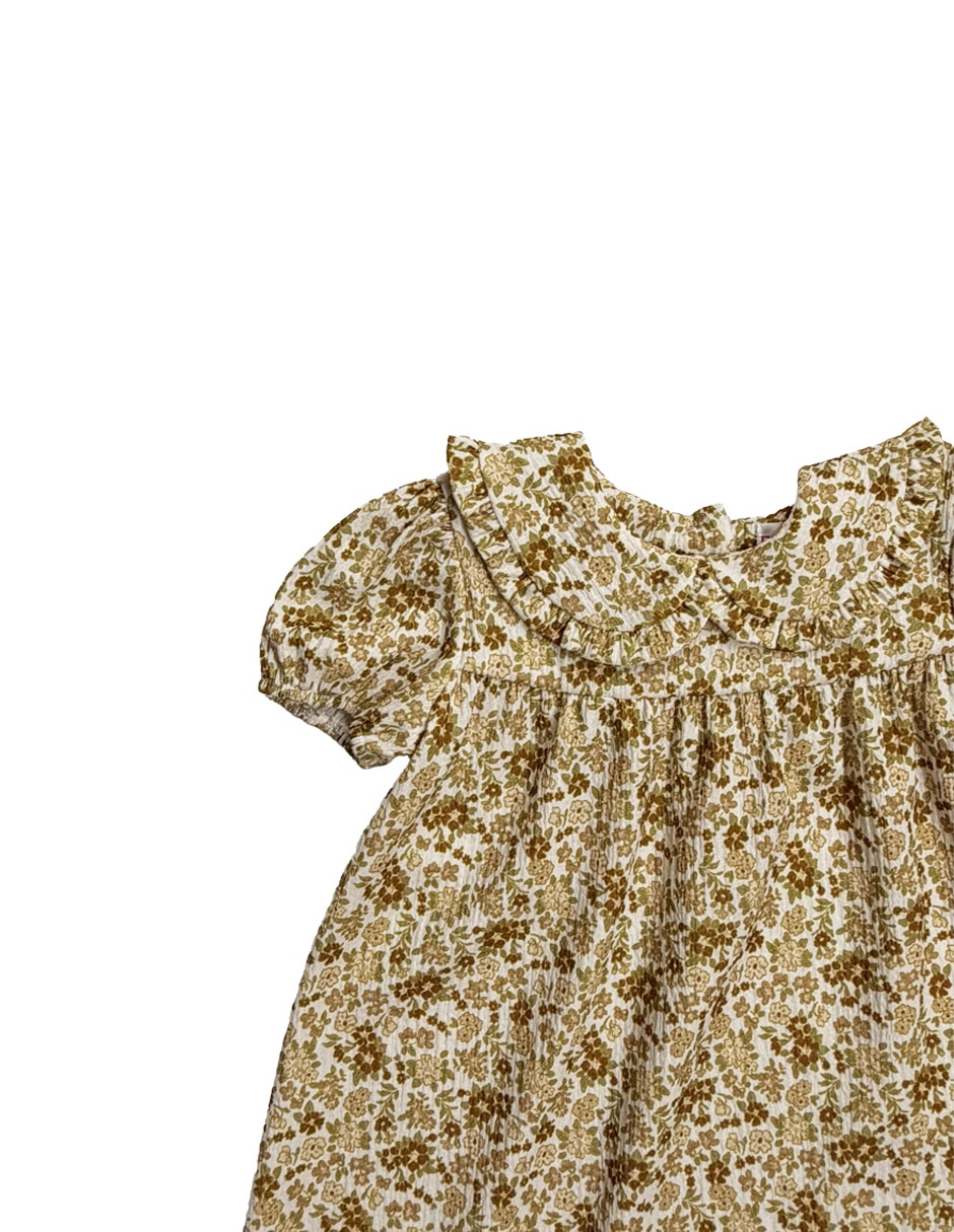 Vestido manga corta para niña 3