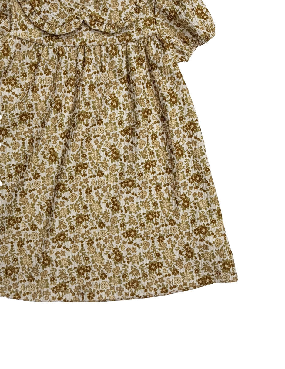 Vestido manga corta para niña 4