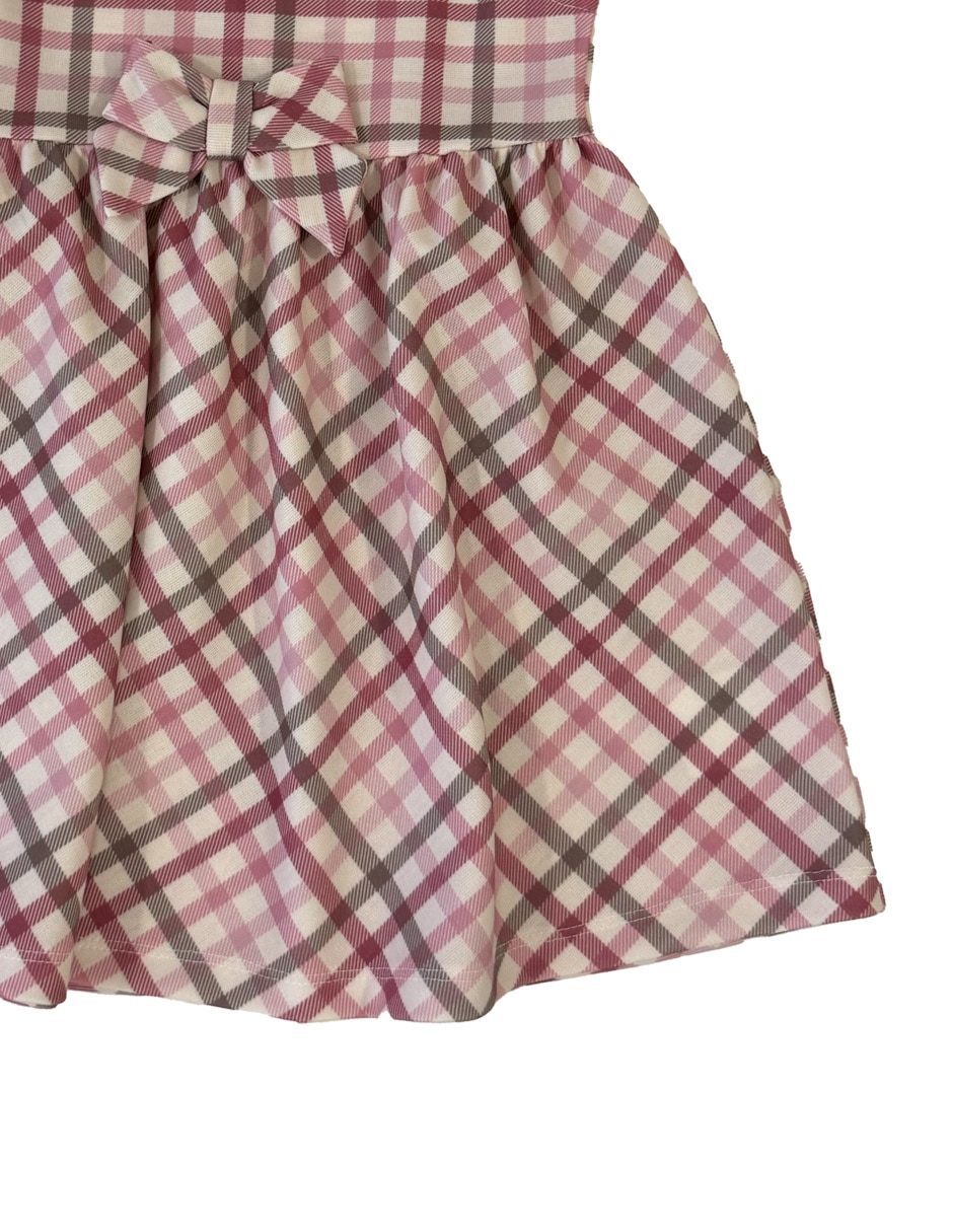 Vestido manga cap para bebé niña 4