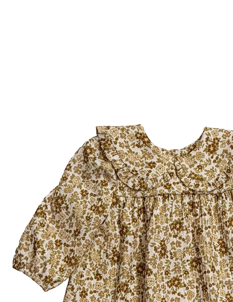 Vestido manga larga para niña 3