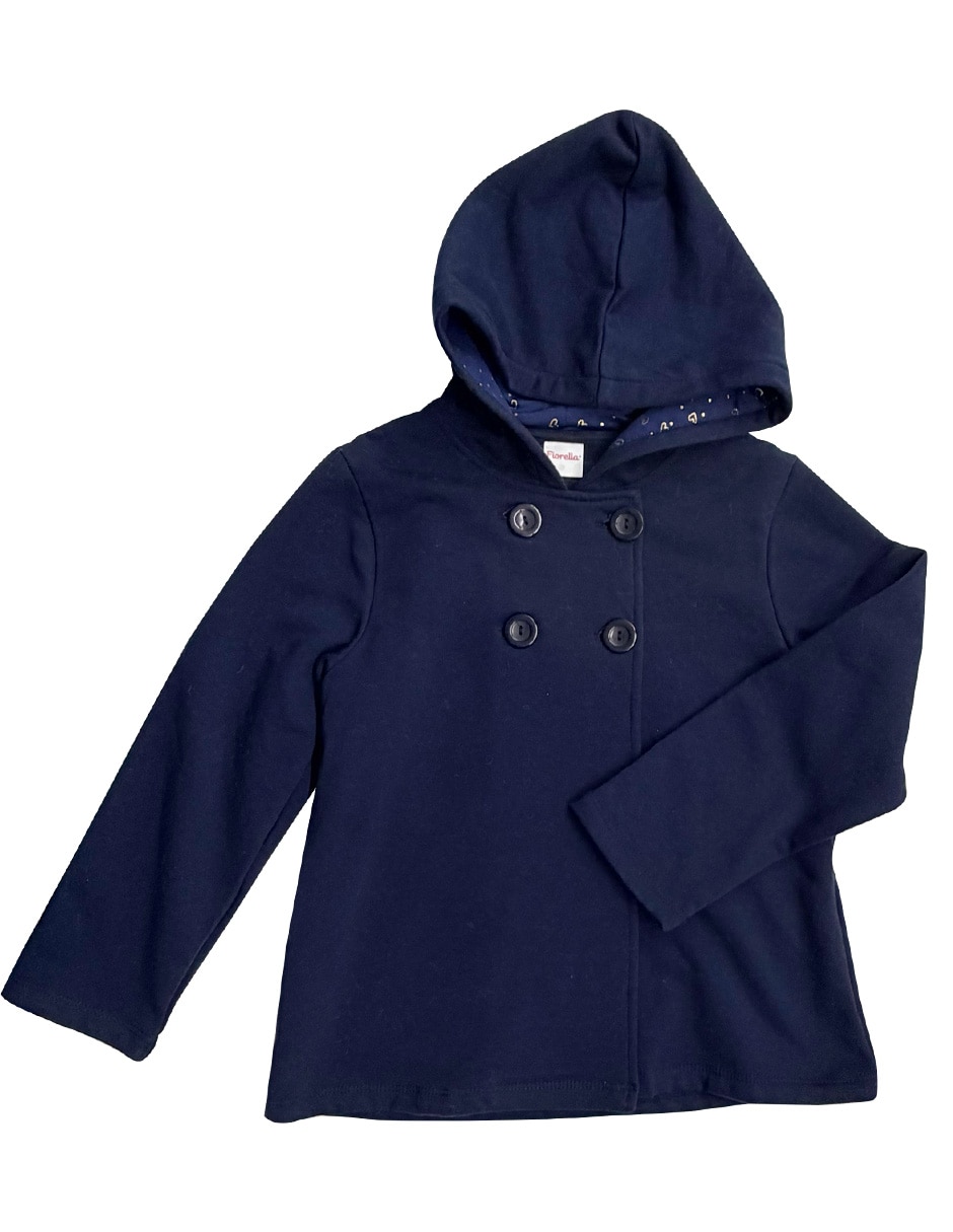 Abrigo de spandex con capucha para niña Abrigo de spandex con capucha para niña