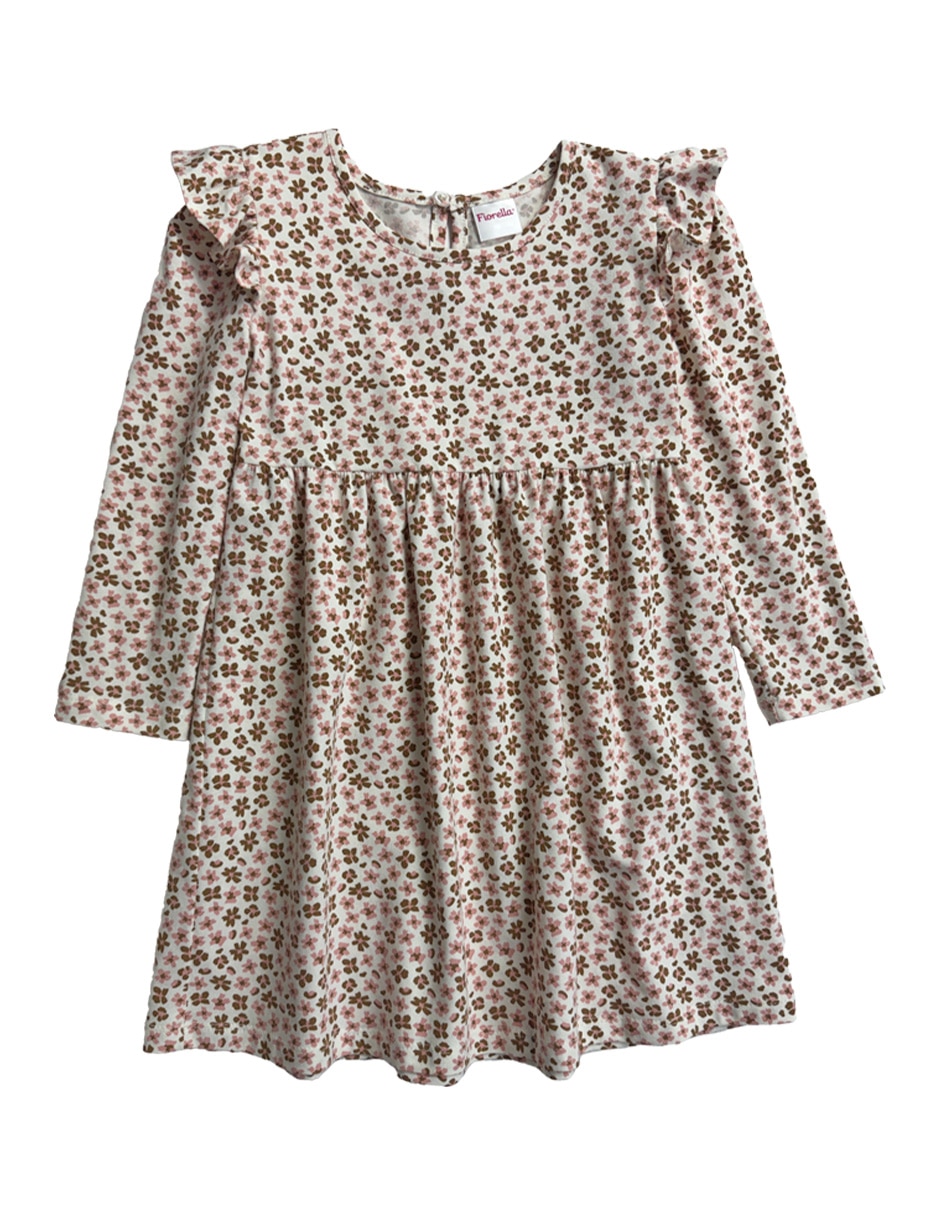 Set vestido manga larga para niña 3