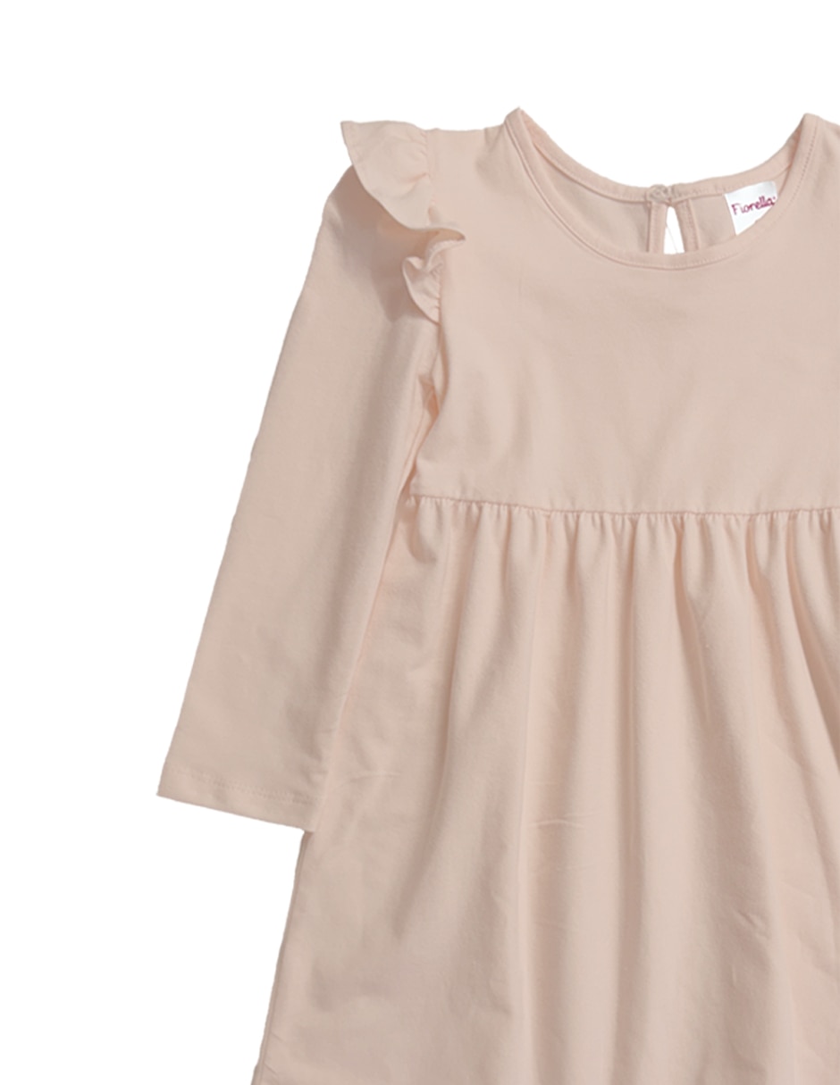 Set vestido manga larga para niña 4