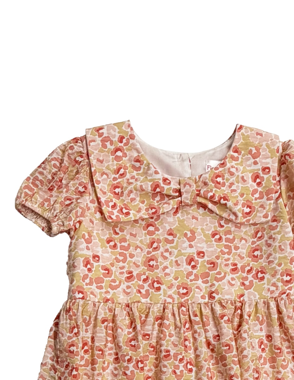 Vestido manga globo para niña 2