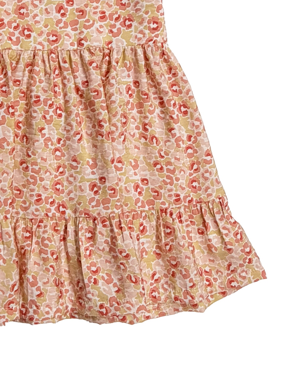 Vestido manga globo para niña 3