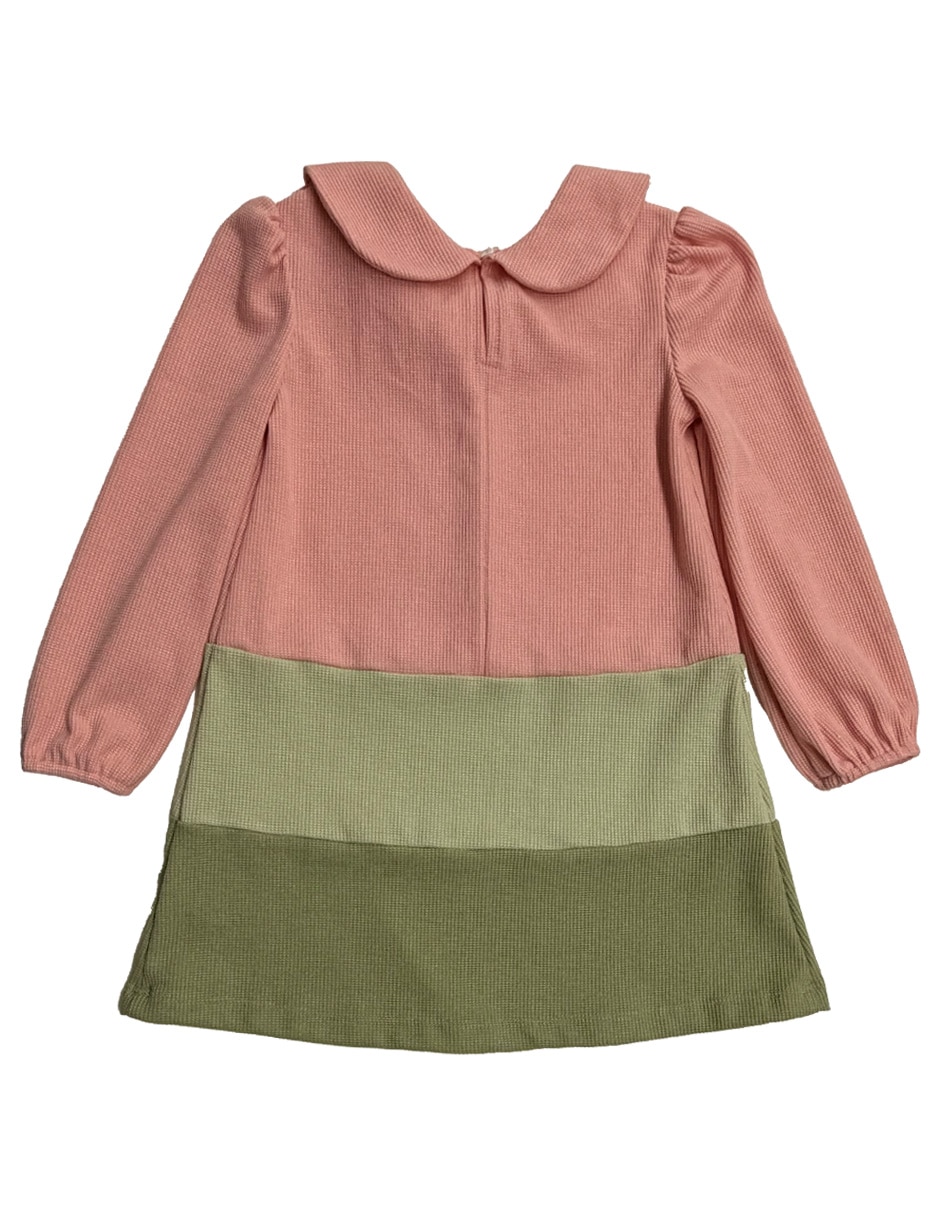 Vestido manga larga para bebé niña 3