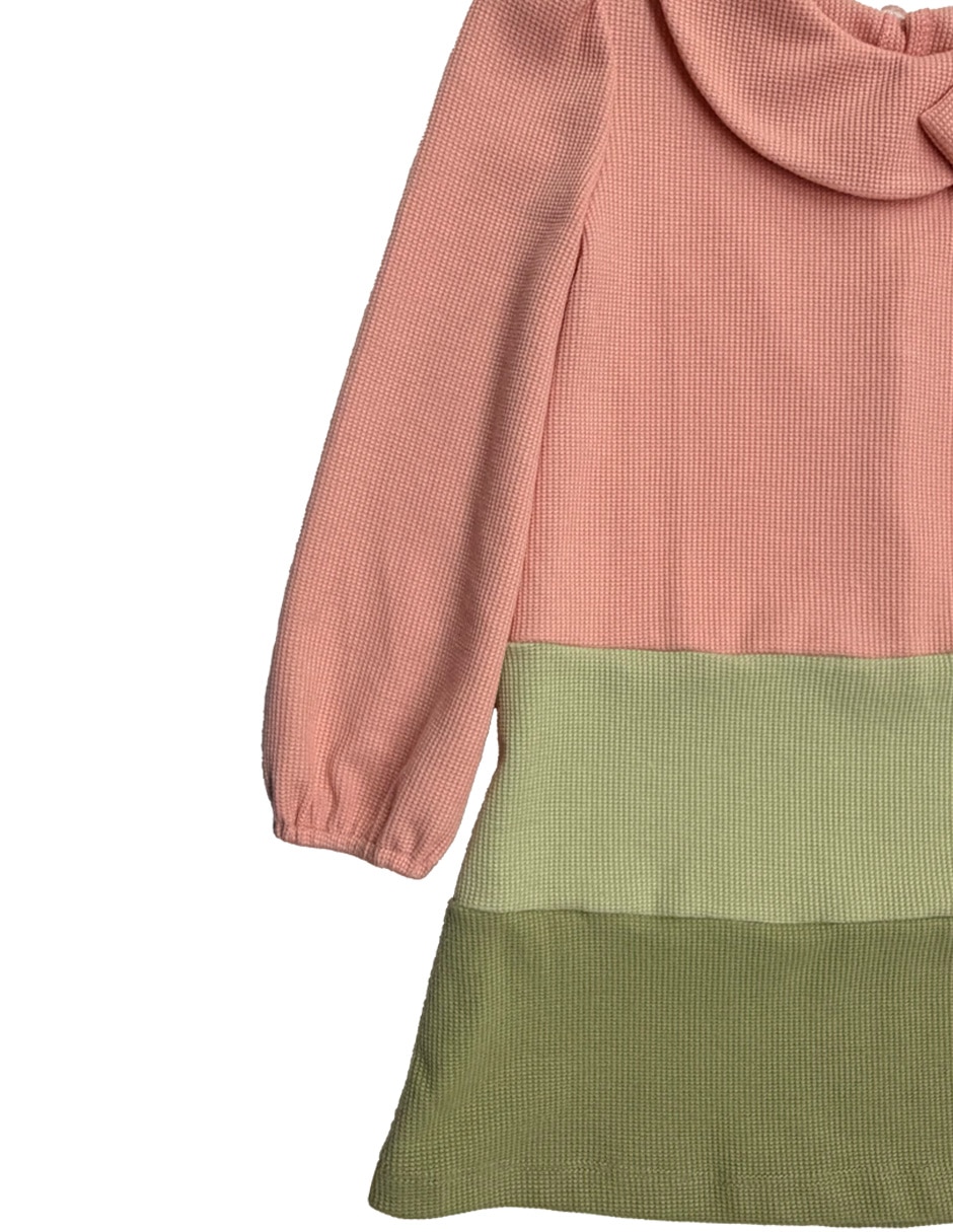 Vestido manga larga para bebé niña 4