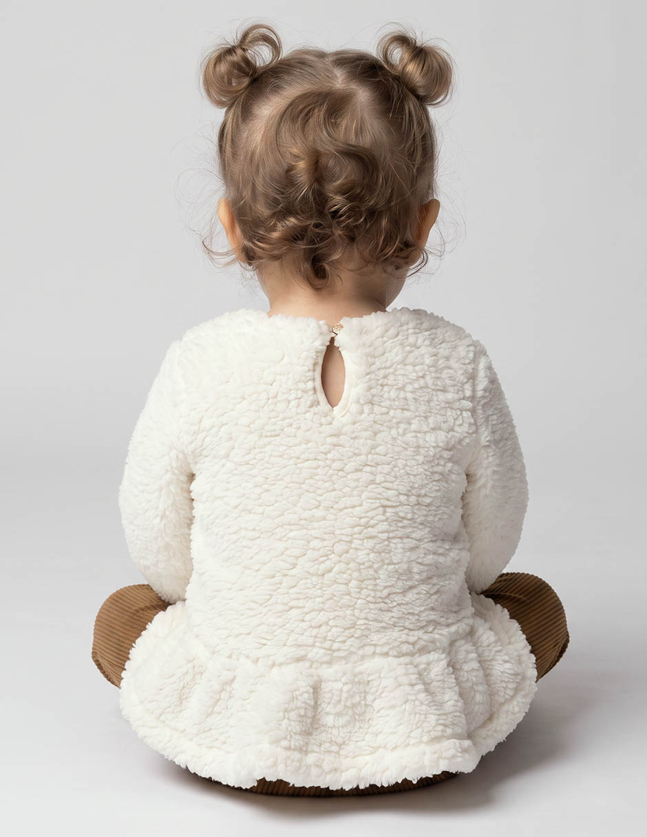Conjunto de algodón para bebé niña 2