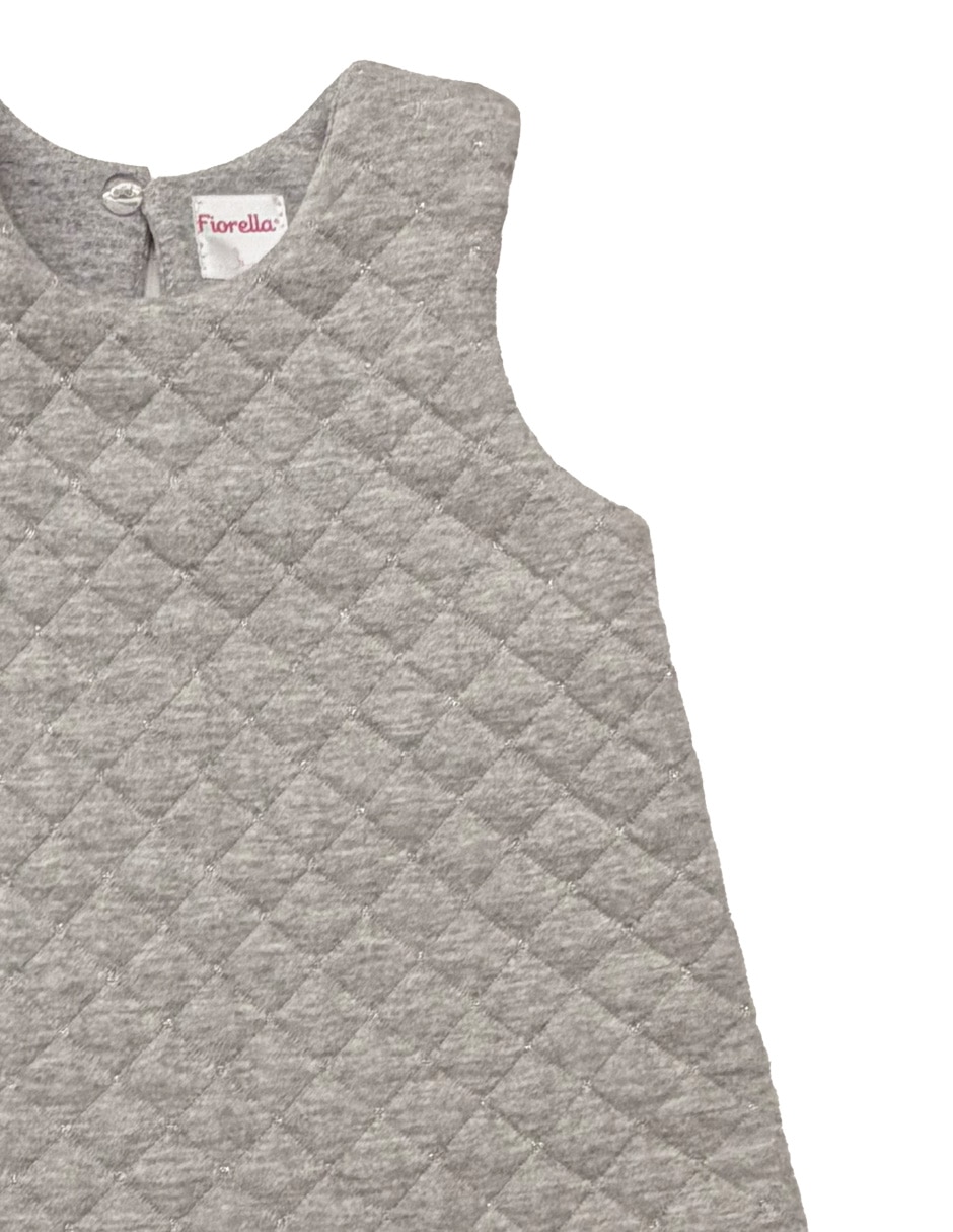 Conjunto jumper casual de algodón para niña 2