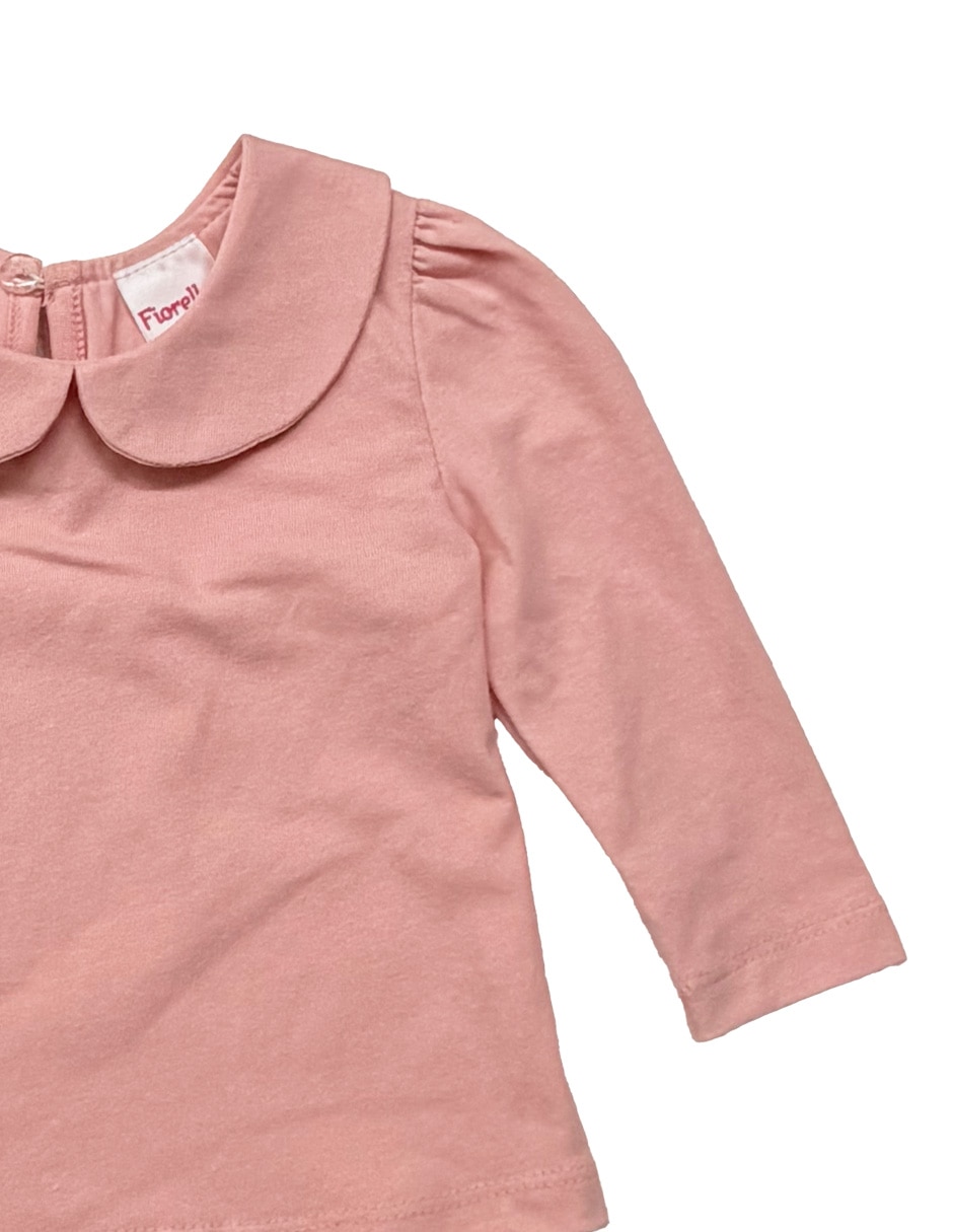 Conjunto jumper casual de algodón para niña 4