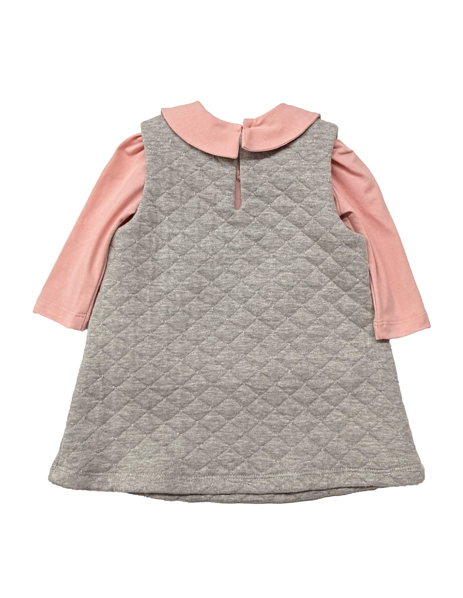 Conjunto jumper casual de algodón para niña 5
