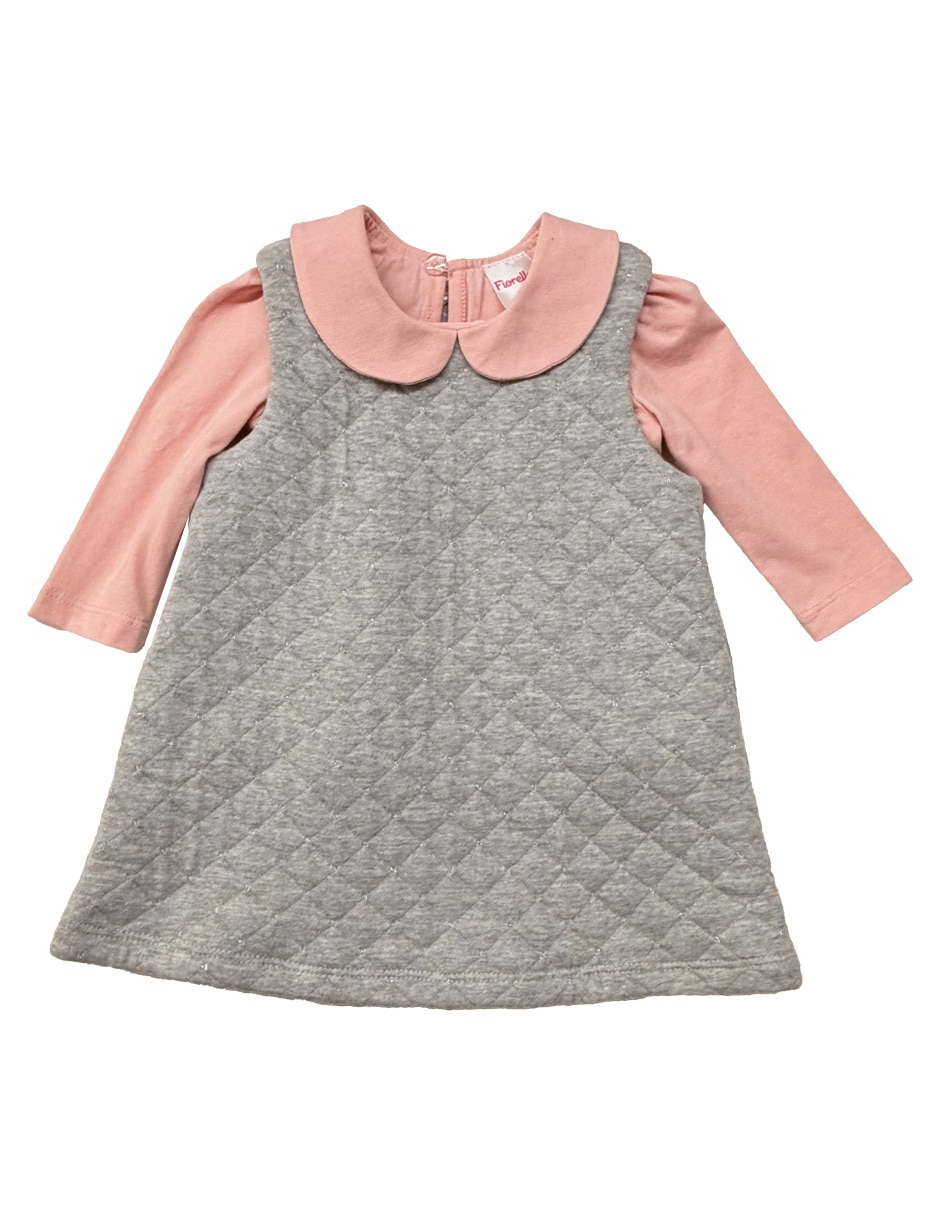 Conjunto jumper casual de algodón para niña Conjunto jumper casual de algodón para niña