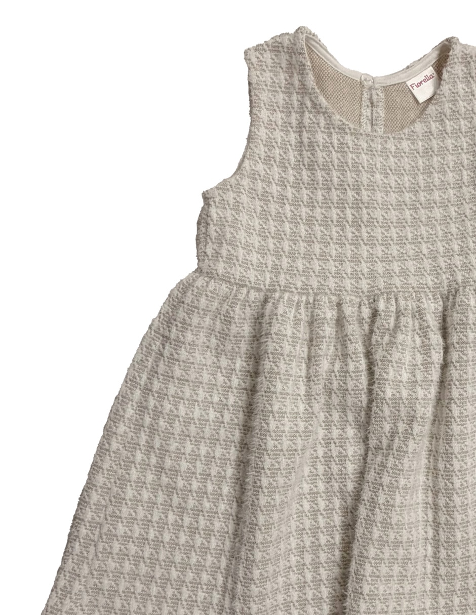 Conjunto vestido casual para niña 3