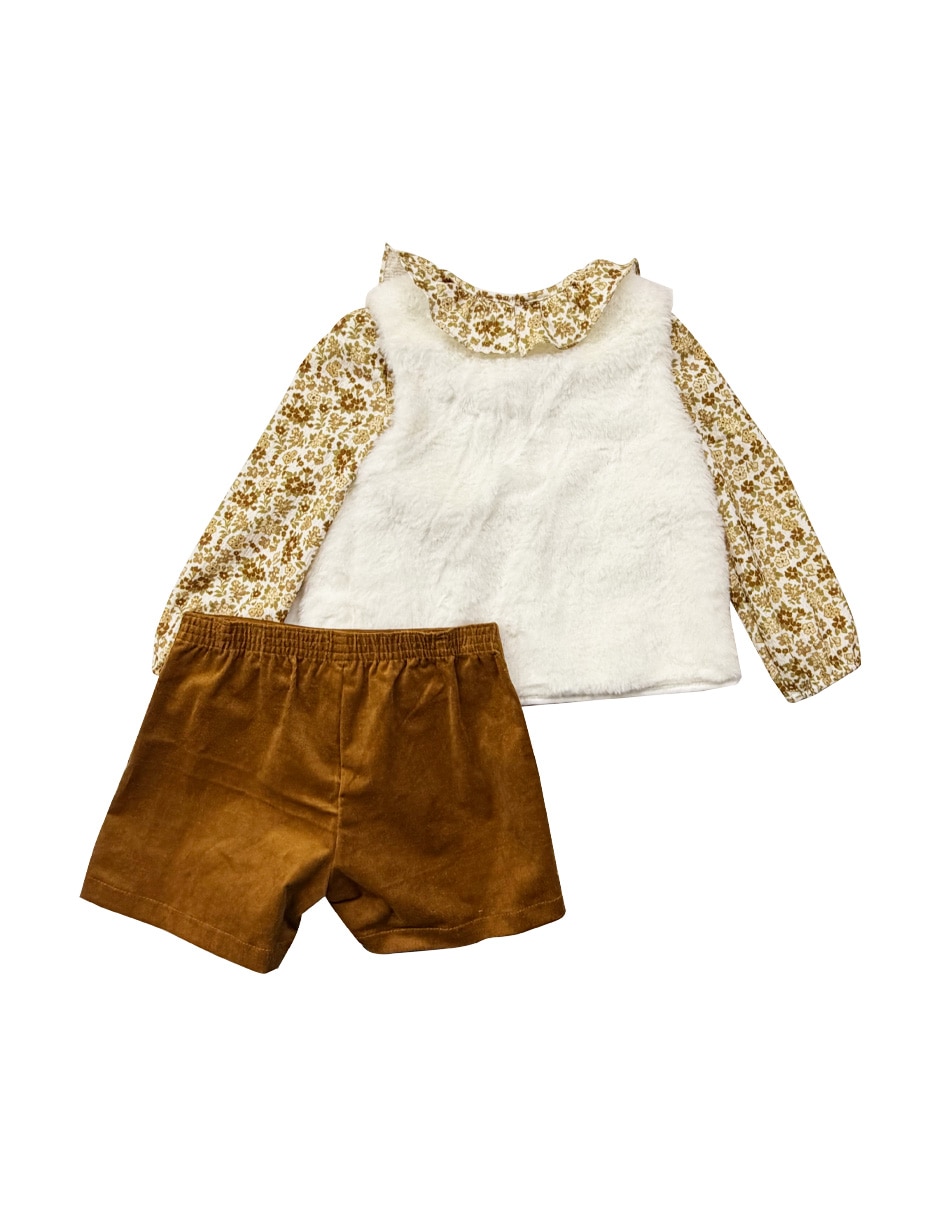 Conjunto casual para niña 4
