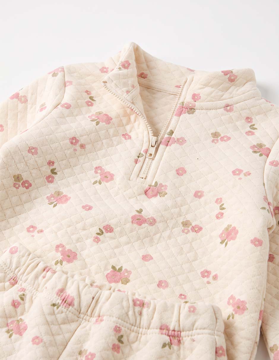 Conjunto casual de algodón para niña 5